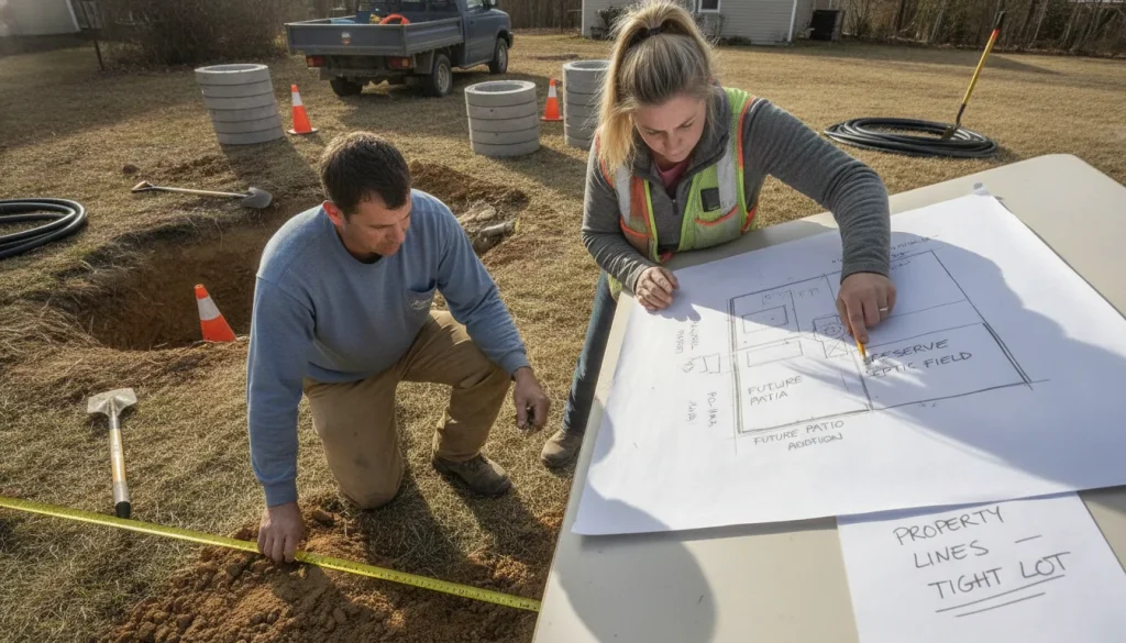 How Far Can a Septic Tank Be From the House in Knoxville